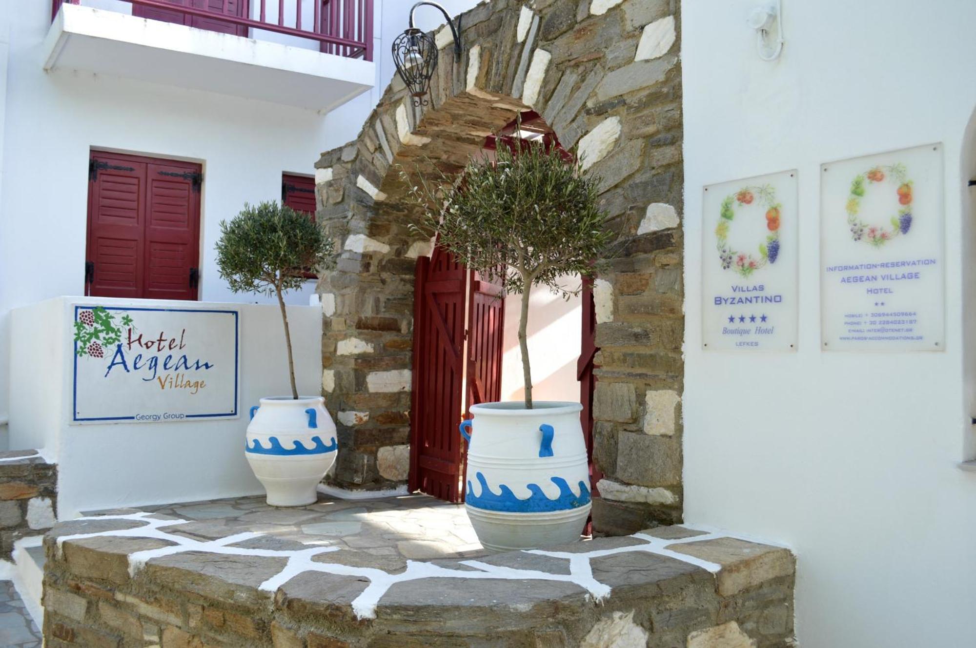 Aegean Village Парос Экстерьер фото